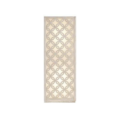 Clover LED Wall Sconce - Silver/White