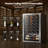 Freeatanding Wine Beverage Cooler Combo 46 Bottle & 155 Cans Wine Beverage Fridge with Reversible Door 3-Color LED Light Adjust Shelves(2 units)