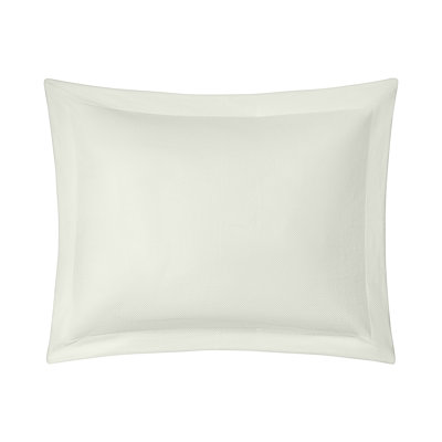 Honeycomb Solid Color 100% Cotton Sham