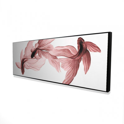 «Red Betta Fish» sur toile