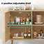 Buffet buffet avec 3 portes en rotin-1864140-21562521