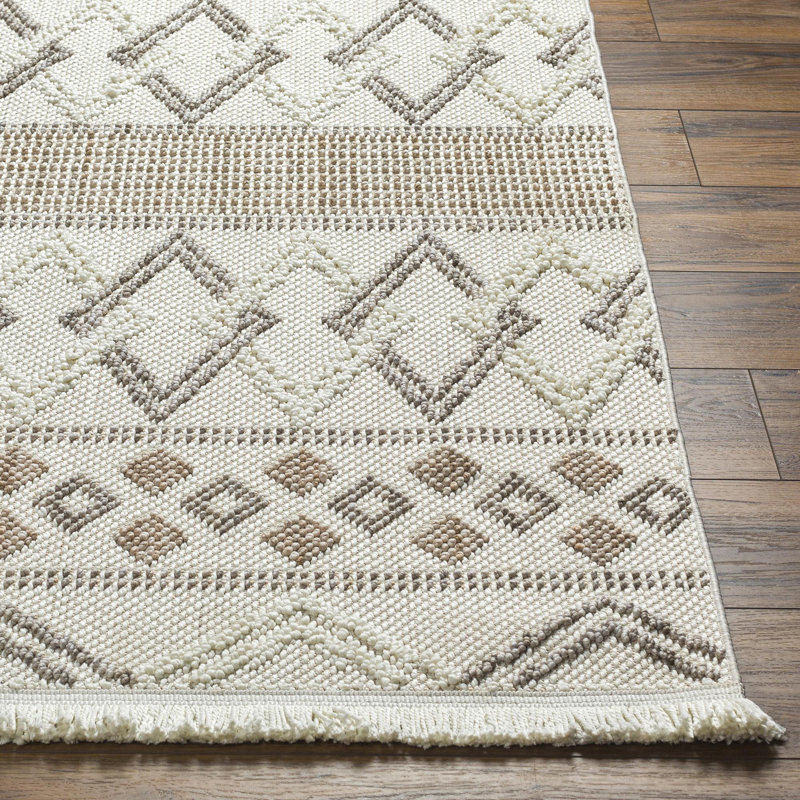 Geometric Indoor Rug, Rectangle 8'11" x 12'