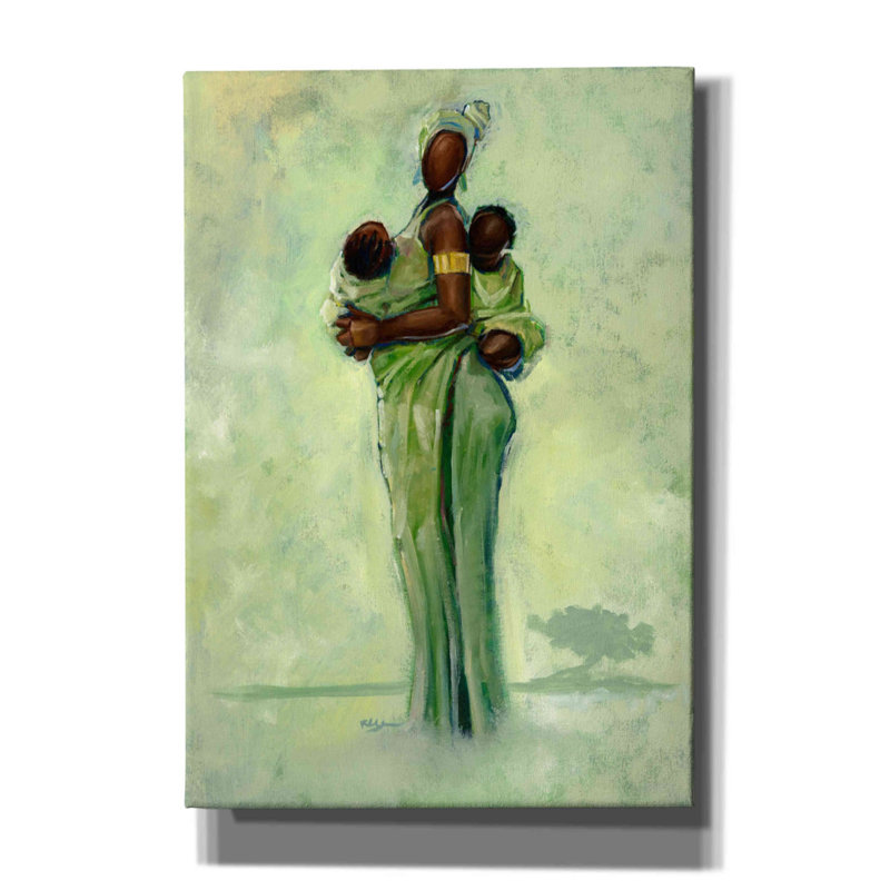 «Raising Two Nations» par Robert Jackson, art mural sur toile, H 26 po x l 18 po x P 0,75 po