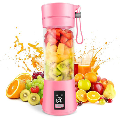 USB Rechargeable Portable Blender - Mini Personal Blender with 6 Blades for Shakes, Smoothies, and Juices -  4 SEASONS FURNITURE, 032019