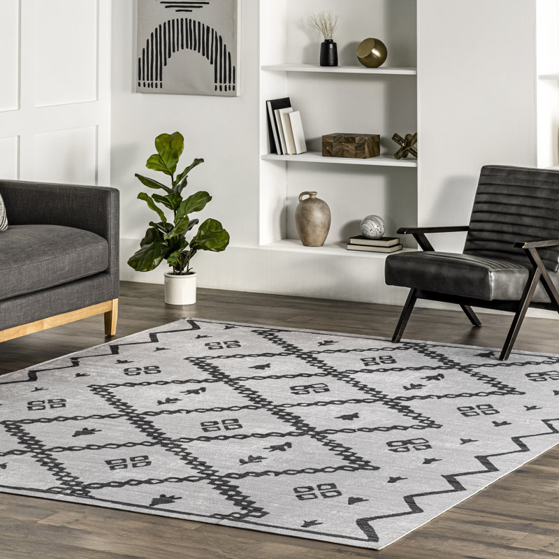 Tapis lavable à la machine Celesta SpinClean, Rectangle de 5 pi x 8 pi