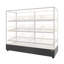 60 in. Floor Standing Bagel Bakery Display Case with 12 Baskets with Open Back and LED Lighting (KM-FDC-B12)