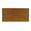 Table de salle à manger extensible en bois massif avec pieds de traîneau, table de salle à manger en pin récupéré de style campagnard pour la cuisine / salle à manger-9805166-236571593