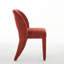 De 2 chaises de salle à manger en chenille rose - conception simple, coussin confortable, évidé, style contemporain et assemblage facile à l'intérieur, 2 éponges