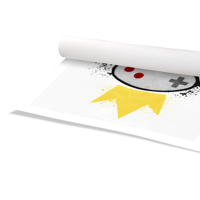 Impression de papier règle de jeux vidéo, H 40 po x l 28 po x P 1 po, Papier