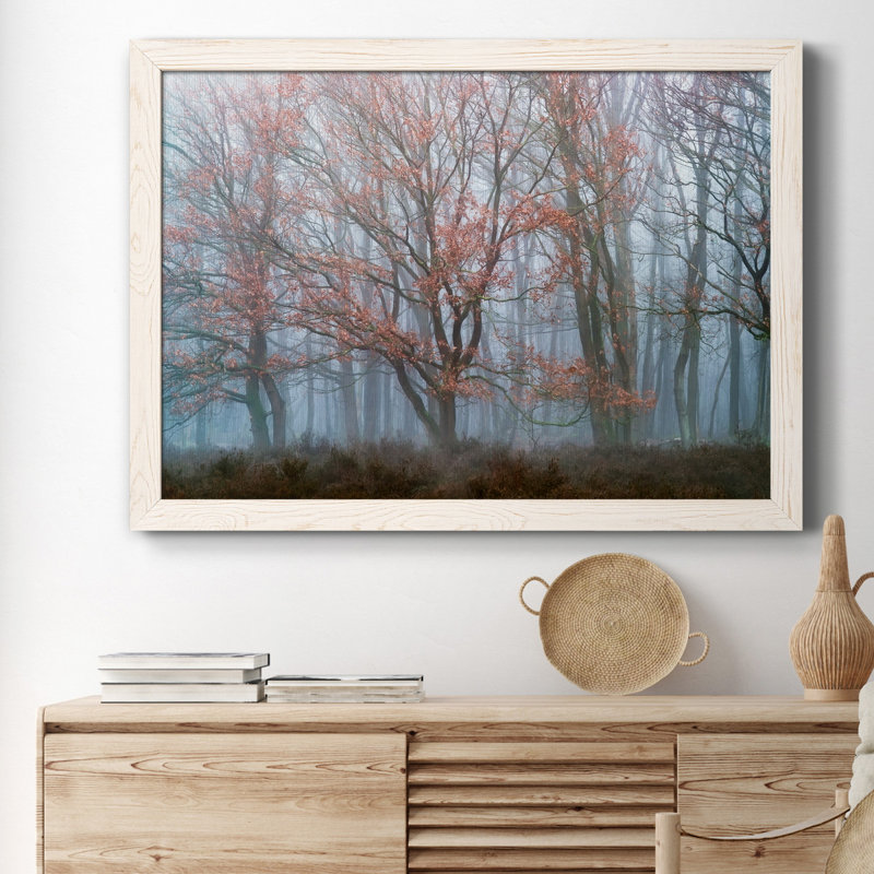 «Misty Contrasts», reproduction de photo sur toile encadrée, H 31 po x l 44 po x P 1 po, Blanc