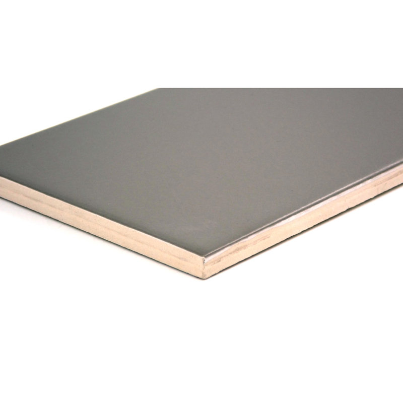 Catch Taupe 4 in. x 16 in. Matte Ceramic Wall Tile (10.83 sq. ft./Case), Taupe