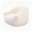 Pouf en mousse haute densité, canapé relax en fausse fourrure avec accoudoirs pour adultes, pour salon ou chambre à coucher