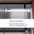Frameless Shower Door Single Sliding, 1/4 Inch Thick Clear Tempered Glass Shower Door With Zinc Roller Rail System, Stainless Steel Handle