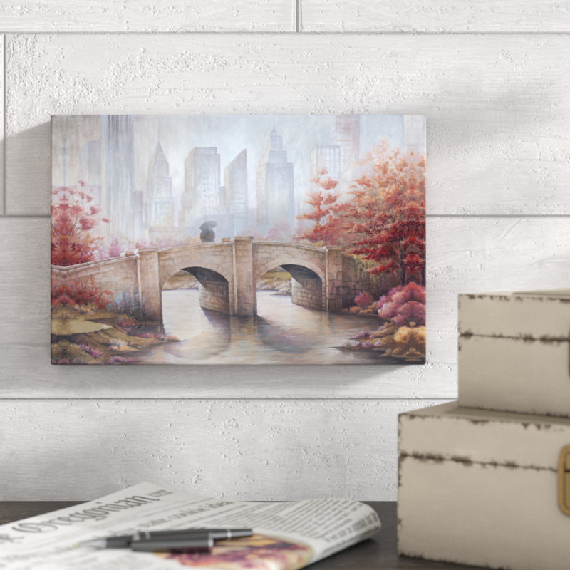«Central Park Bridge Composite», reproduction sur toile, H 8 po x l 12 po