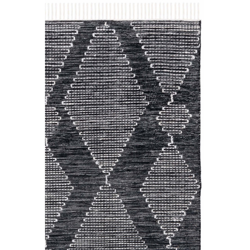 Arbe Hand Woven Performance Geometric Rug, Square 6'