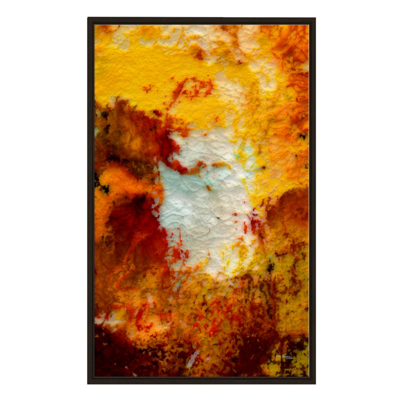 « battlefield of the mind », impression sur toile, H 43,5 po x l 27,5 po x P 2 po, Cadre flottant espresso