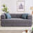 78.5" Convertible Sleeper Sofa Modular Floor Couch Foldable Funton - No Assembly Needed-2055505058