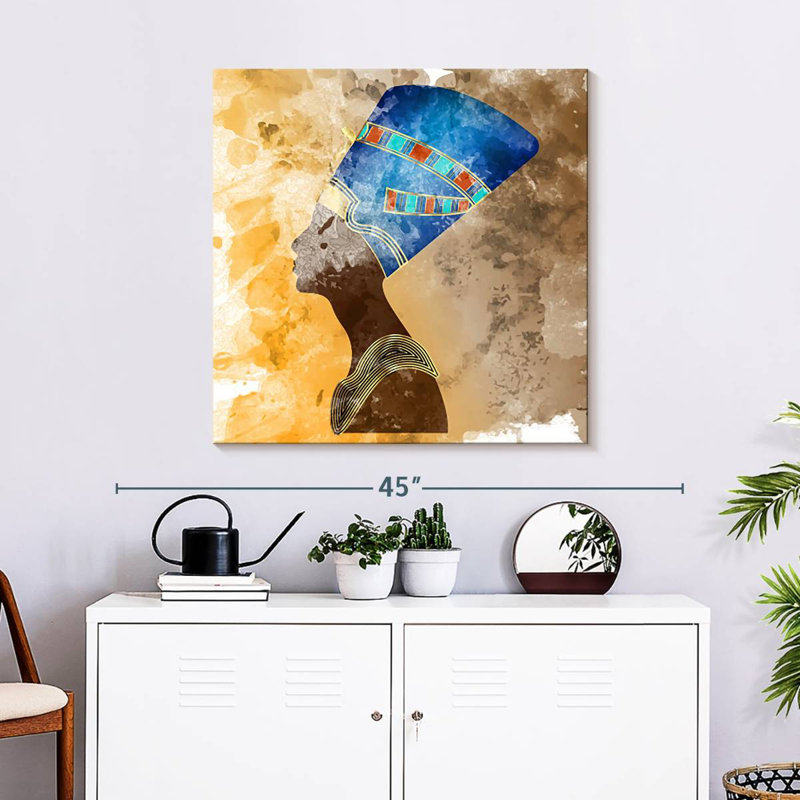 Profil Keefeigh, grand Néfertiti, H 30 po x l 30 po