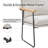 Accent Chair With Removable Cushion White