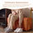 Brown Square Corduroy Woven Ottoman Foot Rest, Soft Comfortable Sofa Stool-874374770