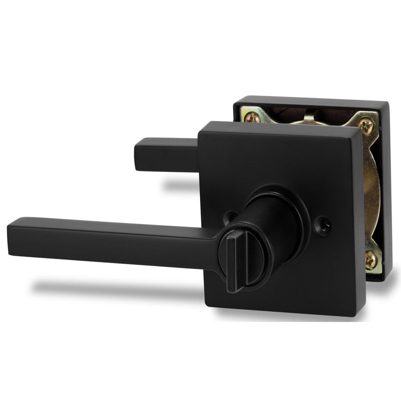 Serrure de porte Vizilok, Noir mat