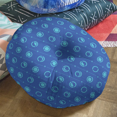 Coussin de sol à phases de lune classiques