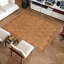 Tapis oriental brun en laine noué à la main 9 pi 5 po x 11 pi 4 po Oriental