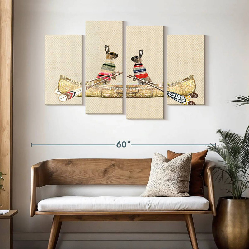 Brampt Rabbit Linen, 32" H x 52" W