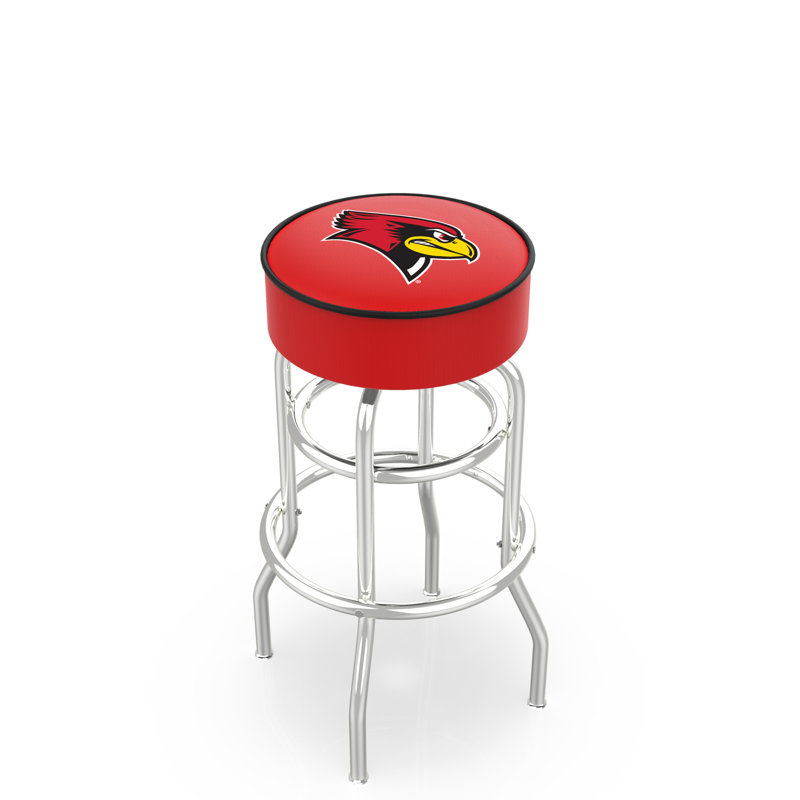 NCAA Swivel Bar & Counter Stool, Bar Stool (30" Seat Height), Illinois State University