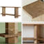 Table de chevet à 2 niveaux, table de canapé, console, table de couloir