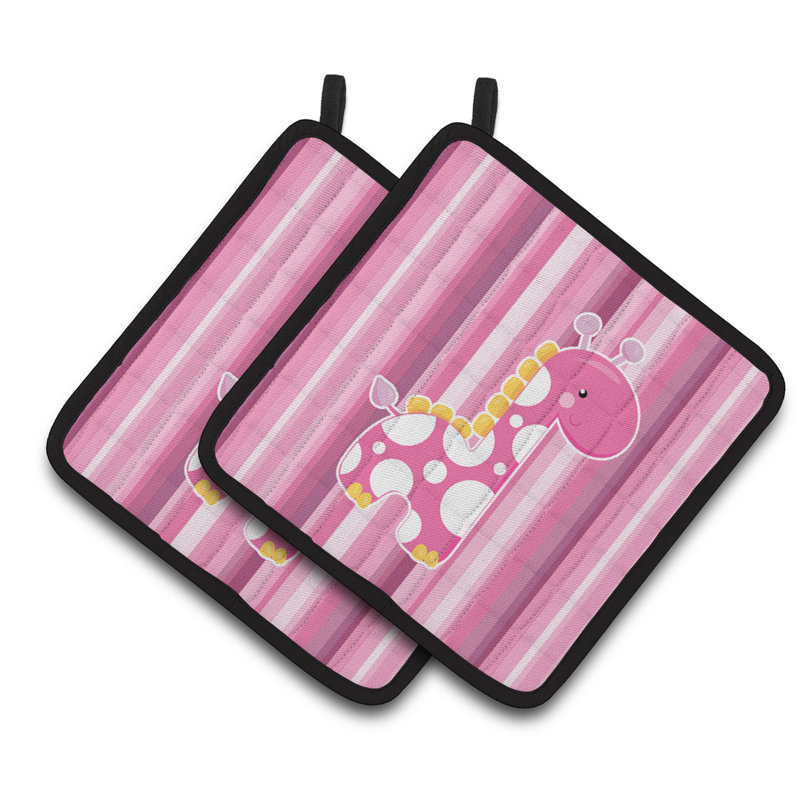 Caroline's Treasures Striped Polyester Potholder