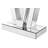 Stonebraker 47'' Glass Top Console Table