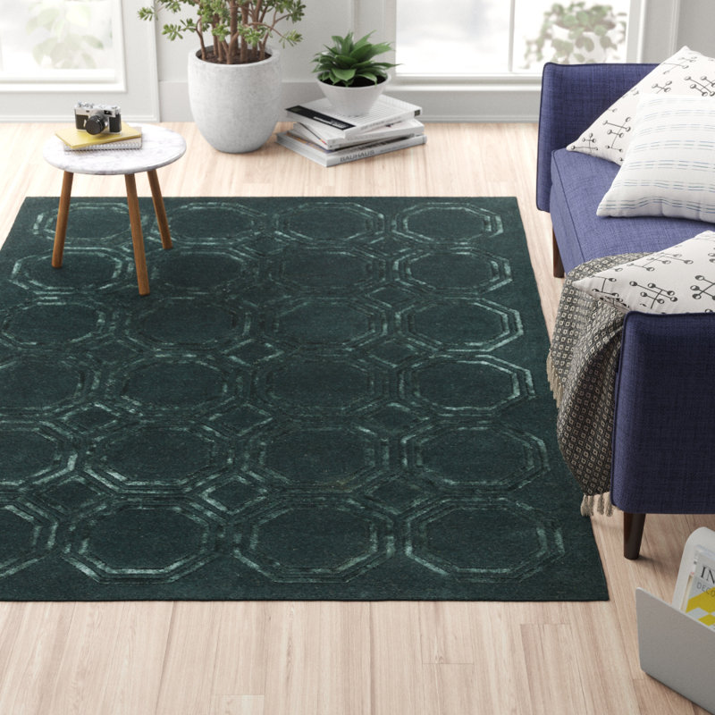 Quarry Geometric Hand Woven Area Rug, Rectangle 200 x 290cm