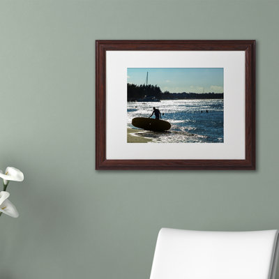 Zader 'Provo Boarding' by Yale Gurney Framed Photographic Print