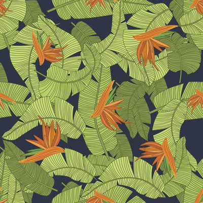Tropical Flower - Wrapped Canvas Print