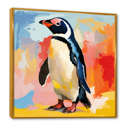 Penguin Parade Charm - Penguin Wall Art