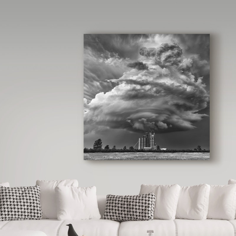 «Monicol Mesocyclone» par Peklar, impression sur toile tendue, H 18 po x l 18 po x P 2 po