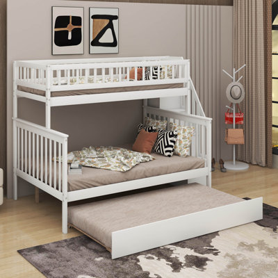 Twin Over Full Bunk Bed With Trundle