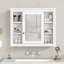 Armoire de rangement pour salle de bain, armoire à pharmacie-1392962733