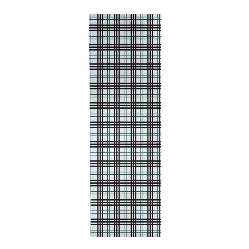 Plaid Indoor Rug, Runner 2'6" x 8'