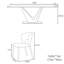 Ensemble de table à manger moderne et simple-103235031