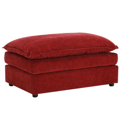 Comfy Chenille Ottomann For Living Room,Bedroom,Apartment by Ebern Designs