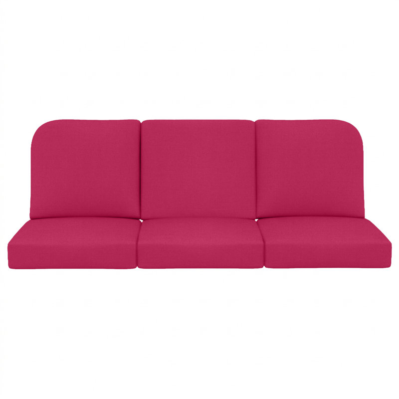 Ensemble de 3 coussins de dossier pour canapé d'extérieur Sunbrella® avec mousse haute densité de 12,7 cm (5 po)