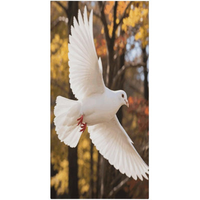 Quick Dry Microfiber Animal Bird Beach Towel, 32 x 63 in