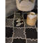 Tapis décoratif géométrique noir/beige intérieur/extérieur Ymir-860987960