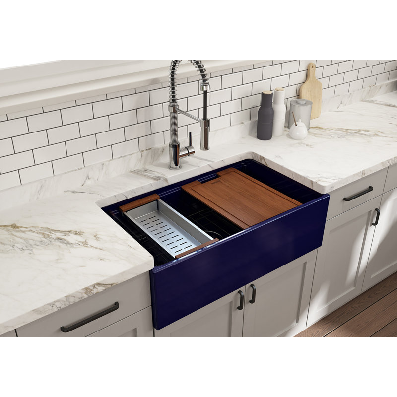 Contempo 33'' L Kitchen Sink, White