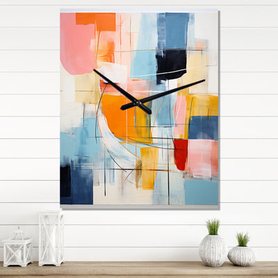 Jeannot Aluminum Wall Clock