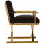 Fiskeville Velvet Armchair