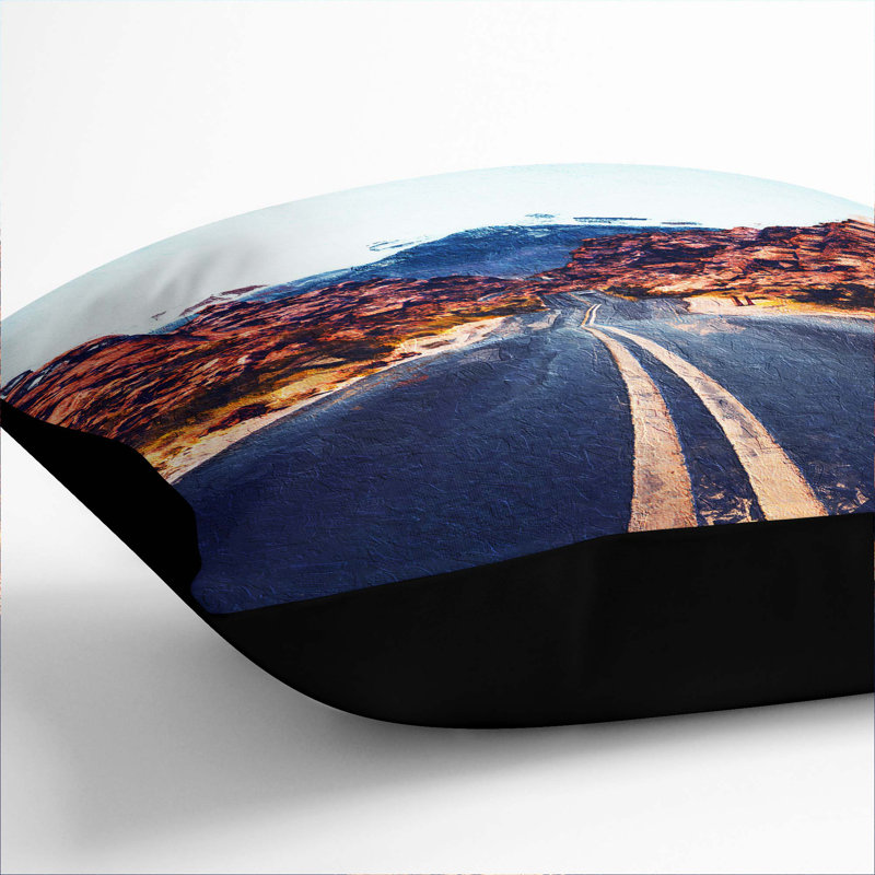 Square Cushion, Black, 55cm H x 55cm W x 20cm D
