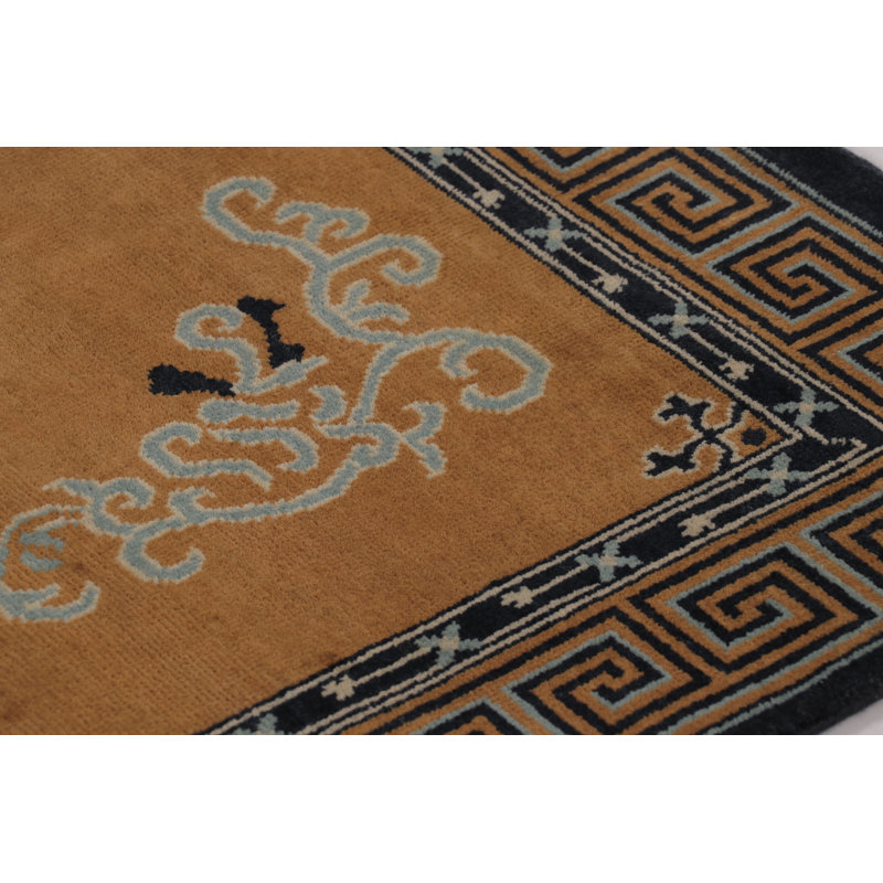 Art Deco Handmade Wool Area Rug